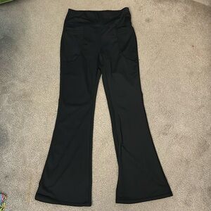 Black Yoga Flare Pants